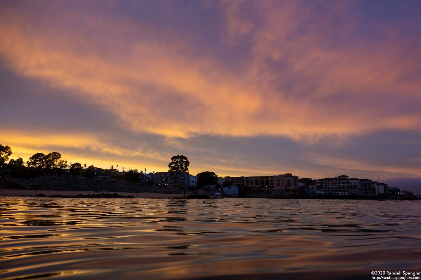 Sunset from San Carlos Beach